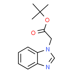 ChemSpider 2D Image | 2-Methyl-2-propanyl 1H-benzimidazol-1-ylacetate | C13H16N2O2