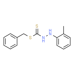 ChemSpider 2D Image | Benzyl 2-(2-methylphenyl)hydrazinecarbodithioate | C15H16N2S2
