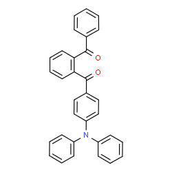 ChemSpider 2D Image | (2-Benzoylphenyl)[4-(diphenylamino)phenyl]methanone | C32H23NO2