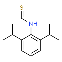 ChemSpider 2D Image | N-(2,6-Diisopropylphenyl)thioformamide | C13H19NS