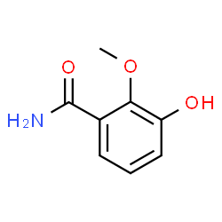 ChemSpider 2D Image | 3-Hydroxy-2-methoxybenzamide | C8H9NO3