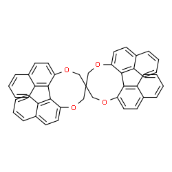 ChemSpider 2D Image | 13,13'-Spirobi[dinaphtho[2,1-f:1',2'-h][1,5]dioxonine] | C45H32O4