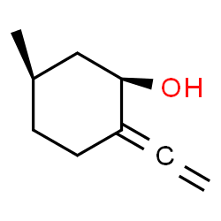 ChemSpider 2D Image | (1R,5R)-2-Ethenylidene-5-methylcyclohexanol | C9H14O