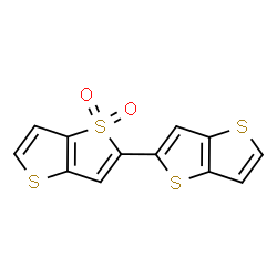 ChemSpider 2D Image | 2-(Thieno[3,2-b]thiophen-2-yl)thieno[3,2-b]thiophene 1,1-dioxide | C12H6O2S4