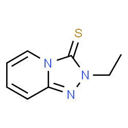 ChemSpider 2D Image | 2-Ethyl[1,2,4]triazolo[4,3-a]pyridine-3(2H)-thione | C8H9N3S