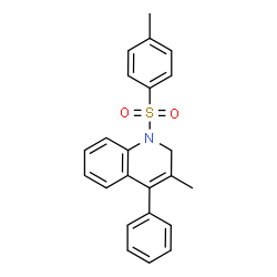ChemSpider 2D Image | 3-Methyl-1-[(4-methylphenyl)sulfonyl]-4-phenyl-1,2-dihydroquinoline | C23H21NO2S