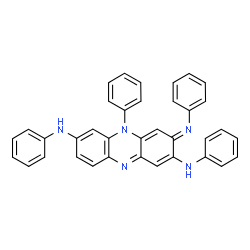 ChemSpider 2D Image | (3E)-N,N',5-Triphenyl-3-(phenylimino)-3,5-dihydro-2,7-phenazinediamine | C36H27N5
