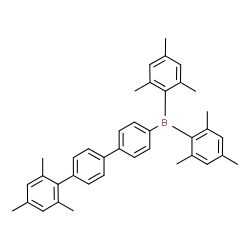 ChemSpider 2D Image | Dimesityl(2'',4'',6''-trimethyl-1,1':4',1''-terphenyl-4-yl)borane | C39H41B