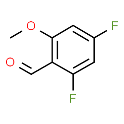 ChemSpider 2D Image | 2,4-Difluoro-6-methoxybenzaldehyde | C8H6F2O2