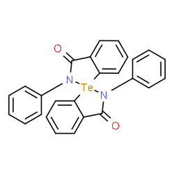 ChemSpider 2D Image | 2,2'-Diphenyl-1,1'-spirobi[[1,2]benzotellurazole]-3,3'(2H,2'H)-dione | C26H18N2O2Te