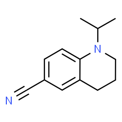 ChemSpider 2D Image | 1-Isopropyl-1,2,3,4-tetrahydro-6-quinolinecarbonitrile | C13H16N2