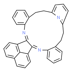 ChemSpider 2D Image | (2Z,25Z)-3,25,36-Triazaheptacyclo[25.7.1.1~12,16~.0~2,26~.0~4,9~.0~19,24~.0~31,35~]hexatriaconta-1(35),2,4,6,8,12(36),13,15,19,21,23,25,27,29,31,33-hexadecaene | C33H25N3