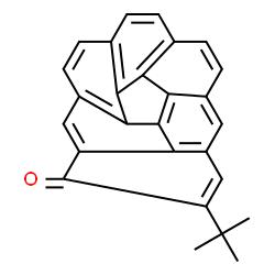 ChemSpider 2D Image | 9-(2-Methyl-2-propanyl)-8H-acenaphtho[4,3,2,1,8-nopqra]tetraphen-8-one | C27H18O