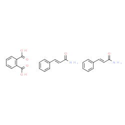 ChemSpider 2D Image | Phthalic acid - (2E)-3-phenylacrylamide (1:2) | C26H24N2O6