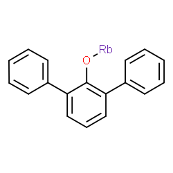 ChemSpider 2D Image | Rubidium 1,1':3',1''-terphenyl-2'-olate | C18H13ORb