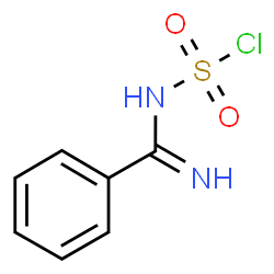 ChemSpider 2D Image | [Imino(phenyl)methyl]sulfamyl chloride | C7H7ClN2O2S