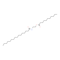 ChemSpider 2D Image | 2-(Palmitoylamino)ethyl undecanoate | C29H57NO3