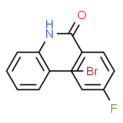 ChemSpider 2D Image | N-(2-Bromophenyl)-4-fluorobenzamide | C13H9BrFNO