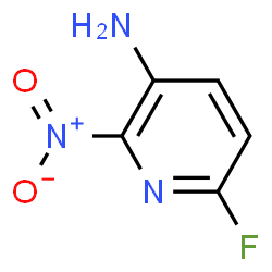 ChemSpider 2D Image | 6-Fluoro-2-nitro-3-pyridinamine | C5H4FN3O2