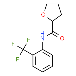 ChemSpider 2D Image | N-[2-(Trifluoromethyl)phenyl]tetrahydro-2-furancarboxamide | C12H12F3NO2