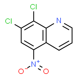ChemSpider 2D Image | 7,8-Dichloro-5-nitroquinoline | C9H4Cl2N2O2
