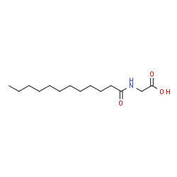 ChemSpider 2D Image | N-lauroylglycine | C14H27NO3