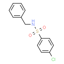 ChemSpider 2D Image | N-Benzyl-4-chlorobenzenesulfonamide | C13H12ClNO2S