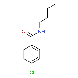 ChemSpider 2D Image | N-Butyl-4-chlorobenzamide | C11H14ClNO