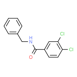 ChemSpider 2D Image | N-Benzyl-3,4-dichlorobenzamide | C14H11Cl2NO