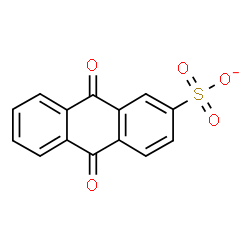 ChemSpider 2D Image | anthraquinone-2-sulfonate | C14H7O5S
