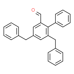 ChemSpider 2D Image | 4,6-Dibenzyl-2-biphenylcarbaldehyde | C27H22O
