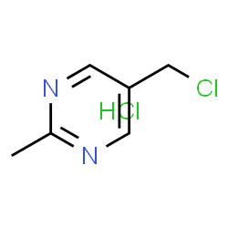 ChemSpider 2D Image | 5-(Chloromethyl)-2-methylpyrimidine hydrochloride | C6H8Cl2N2