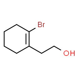 ChemSpider 2D Image | 2-(2-Bromo-1-cyclohexen-1-yl)ethanol | C8H13BrO