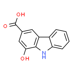 ChemSpider 2D Image | 1-Hydroxy-9H-carbazole-3-carboxylic acid | C13H9NO3