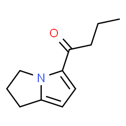 ChemSpider 2D Image | 1-(2,3-Dihydro-1H-pyrrolizin-5-yl)-1-butanone | C11H15NO