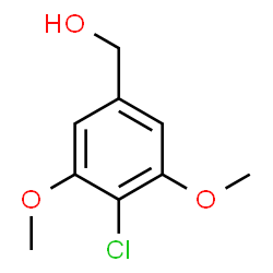 ChemSpider 2D Image | 4-Chloro-3,5-dimethoxybenzenemethanol | C9H11ClO3