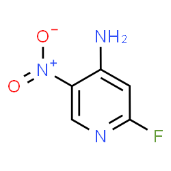 ChemSpider 2D Image | 2-Fluoro-5-nitro-4-pyridinamine | C5H4FN3O2