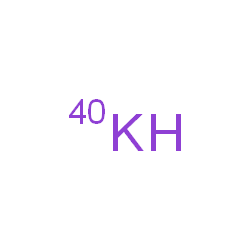 ChemSpider 2D Image | (~40~K)Potassium | 40K