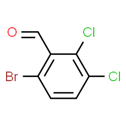 ChemSpider 2D Image | 6-Bromo-2,3-dichlorobenzaldehyde | C7H3BrCl2O