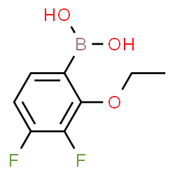ChemSpider 2D Image | (2-Ethoxy-3,4-difluorophenyl)boronic acid | C8H9BF2O3