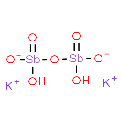 ChemSpider 2D Image | Potassium pyroantimonate | H2K2O7Sb2