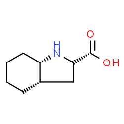 ChemSpider 2D Image | (3aS,7aS)-Octahydro-1H-indole-2-carboxylic acid | C9H15NO2