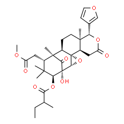 ChemSpider 2D Image | trichanolide | C32H42O10