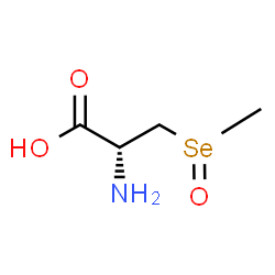 ChemSpider 2D Image | 3-(Methylseleninyl)-L-alanine | C4H9NO3Se