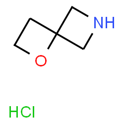 ChemSpider 2D Image | 1-Oxa-6-azaspiro[3.3]heptane hydrochloride | C5H10ClNO
