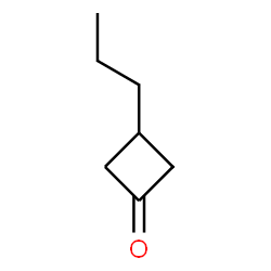 ChemSpider 2D Image | 3-Propylcyclobutanone | C7H12O