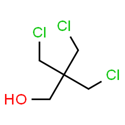 ChemSpider 2D Image | 2,2,2-TRIS-(CHLOROMETHYL)-ETHANOL | C5H9Cl3O