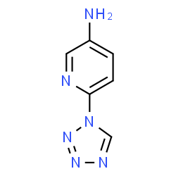 ChemSpider 2D Image | 6-(1H-Tetrazol-1-yl)-3-pyridinamine | C6H6N6