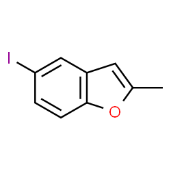 ChemSpider 2D Image | 5-Iodo-2-methylbenzofuran | C9H7IO