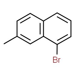 ChemSpider 2D Image | 1-Bromo-7-methylnaphthalene | C11H9Br